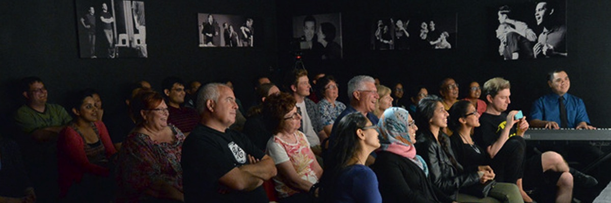 Sold-out audience at Made Up Theatre