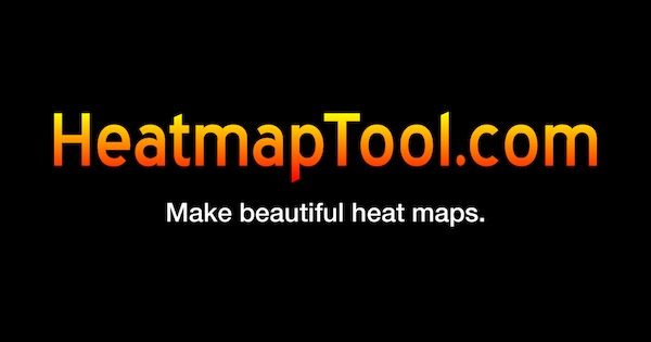 HeatmapTool.com: Make beautiful heat maps.